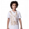 Nike Jordan T-Shirt Chain Jumpman Bianco Ragazzo