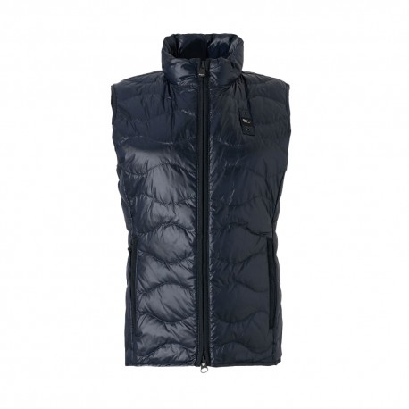 Blauer Gilet Sportivo Venice Ondina Nero Donna