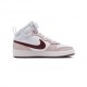 Nike Court Borough Mid 2 GS Bianco Rosso - Sneakers Bambino