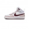 Nike Court Borough Mid 2 GS Bianco Rosso - Sneakers Bambino