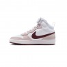 Nike Court Borough Mid 2 GS Bianco Rosso - Sneakers Bambino