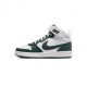 Nike Court Borough Mid 2 GS Bianco Verde - Sneakers Bambino