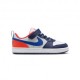 Nike Court Borough Low Recraft PS Blu Arancio - Sneakers Bambino