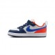 Nike Court Borough Low Recraft PS Blu Arancio - Sneakers Bambino