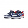 Nike Court Borough Low Recraft PS Blu Arancio - Sneakers Bambino