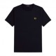 Fred Perry T-Shirt Logo Blu Uomo