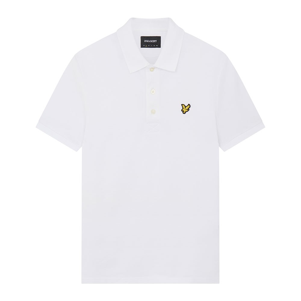 Image of Lyle & Scott Polo Logo Piccolo Bianco Uomo M068