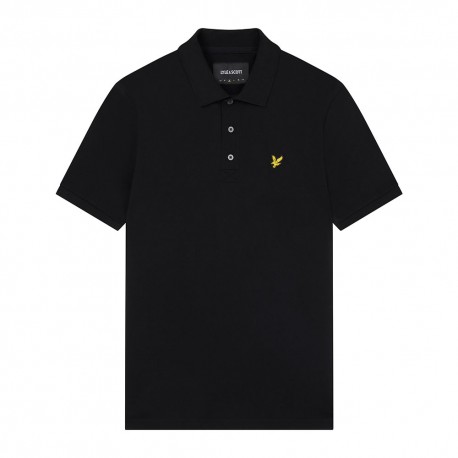 Lyle & Scott Polo Logo Piccolo Nero Uomo