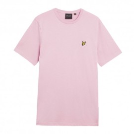 Lyle & Scott T-Shirt Logo Piccolo Rosa Uomo