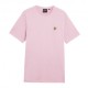 Lyle & Scott T-Shirt Logo Piccolo Rosa Uomo