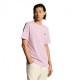 Lyle & Scott T-Shirt Logo Piccolo Rosa Uomo