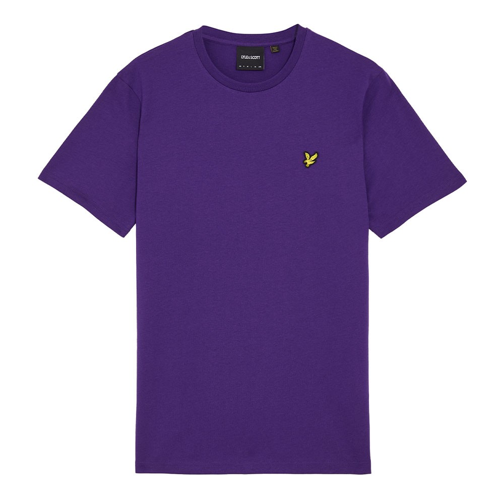 Image of Lyle & Scott T-Shirt Logo Piccolo Viola Uomo XL068