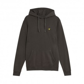 Lyle & Scott Felpa Con Cappuccio Grigio Uomo