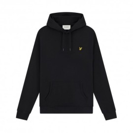 Lyle & Scott Felpa Con Cappuccio Nero Uomo