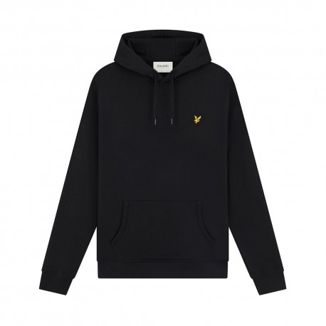 Lyle & Scott Felpa Con Cappuccio Nero Uomo