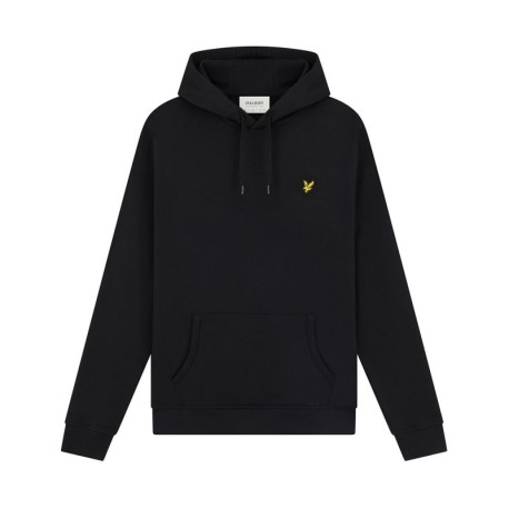 Lyle & Scott Felpa Con Cappuccio Nero Uomo