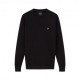 Lyle & Scott Felpa Girocollo Nero Uomo