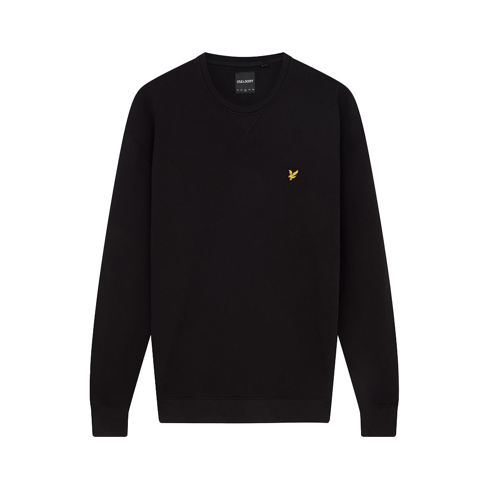 Image of Lyle & Scott Felpa Girocollo Nero Uomo XL068