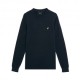 Lyle & Scott Maglioncino Logo Piccolo Blu Uomo