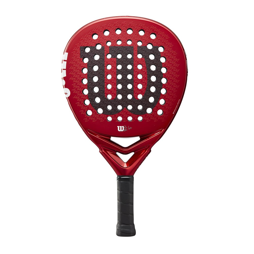 Image of Wilson Bela V2.5 Rosso Nero - Racchetta Padel TU068