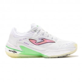 Joma Padel Slam Bianco Rosa - Scarpe Da Padel Donna