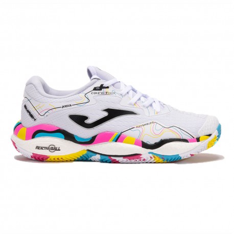 Joma Padel Smash Capsule Bianco Multicolore - Scarpe Da Padel Uomo