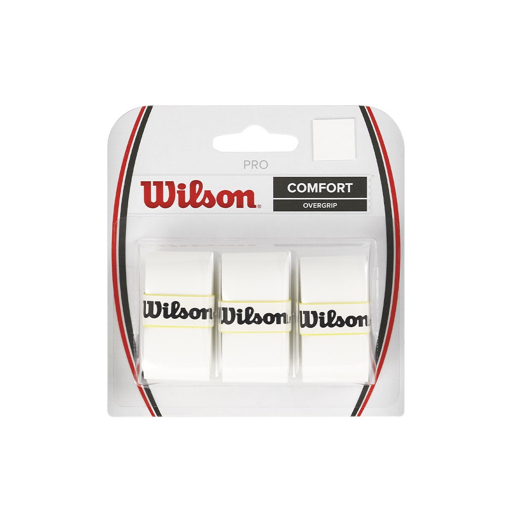 Image of Wilson Pro Overgrip Tennis Bianco TU068