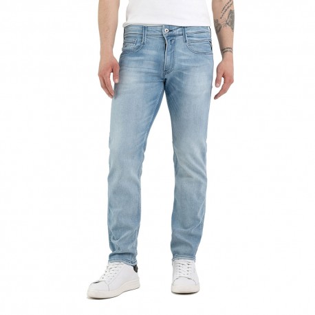 Replay Jeans Anbass Blu Chiaro Uomo