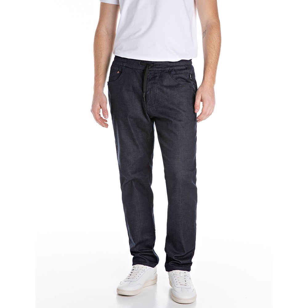 Image of Replay Jeans Lanny Blu Scuro Uomo 31068