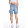 Replay Shorts Denim Blu Donna