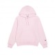 Champion Felpa Con Cappuccio Tono Su Tono Rosa Donna