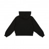 Champion Felpa Full Zip Nero Bambina