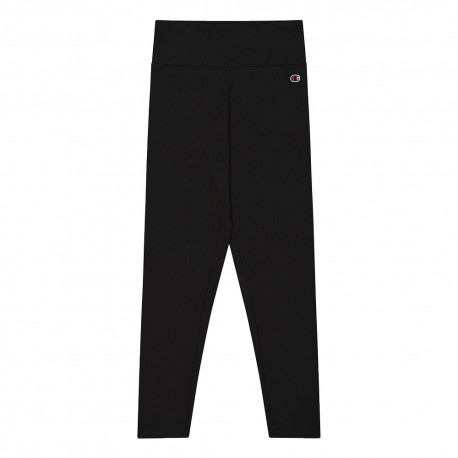 Champion Leggings Vita Alta Nero Donna