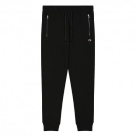 Champion Pantaloni Con Polsino Jersey Nero Uomo