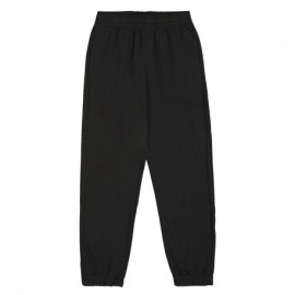 Champion Pantaloni Con Polsino Logo Piccolo Nero Donna