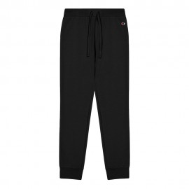 Champion Pantaloni Con Polsino Nero Donna