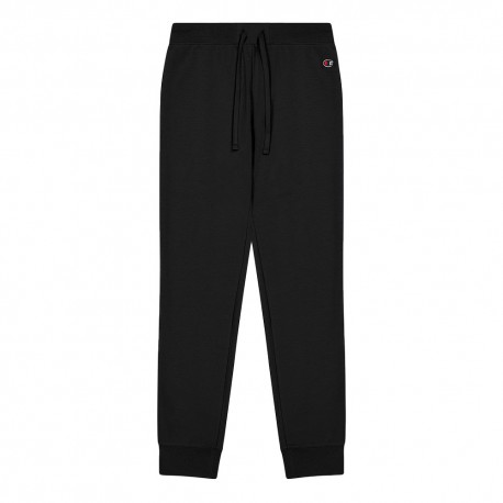 Champion Pantaloni Con Polsino Nero Donna