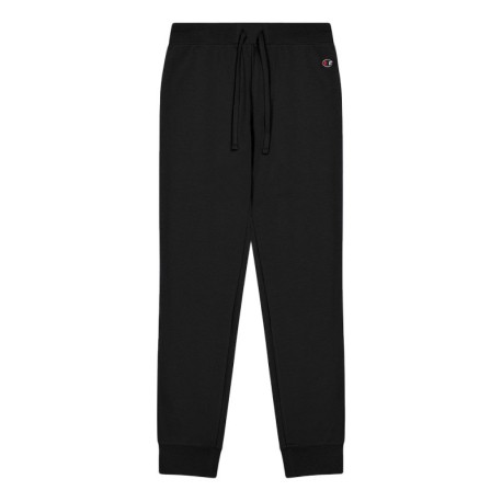 Champion Pantaloni Con Polsino Nero Donna