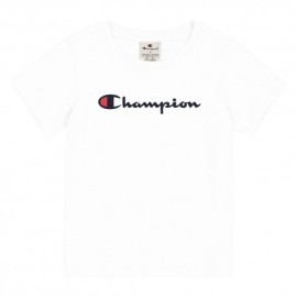 Champion T-Shirt Bianco Bambina