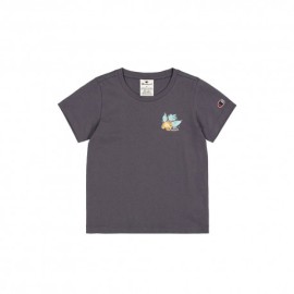 Champion T-Shirt Grigio Bambina