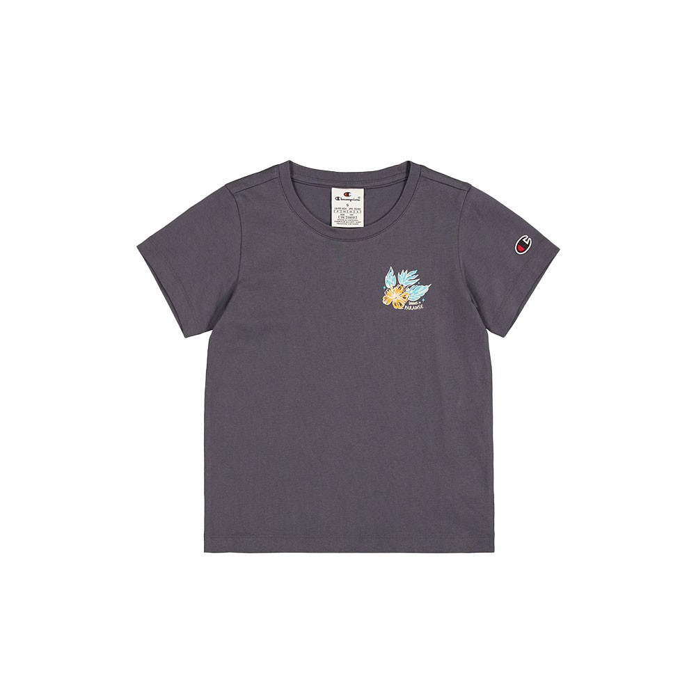 Image of Champion T-Shirt Grigio Bambina L068