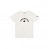 Champion T-Shirt Logo Bianco Bambino