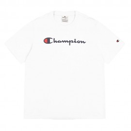 Champion T-Shirt Logo Bianco Uomo