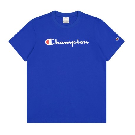 Champion T-Shirt Logo Blu Uomo