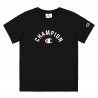 Champion T-Shirt Logo Nero Bambino