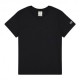 Champion T-Shirt Logo Tono Su Tono Nero Donna