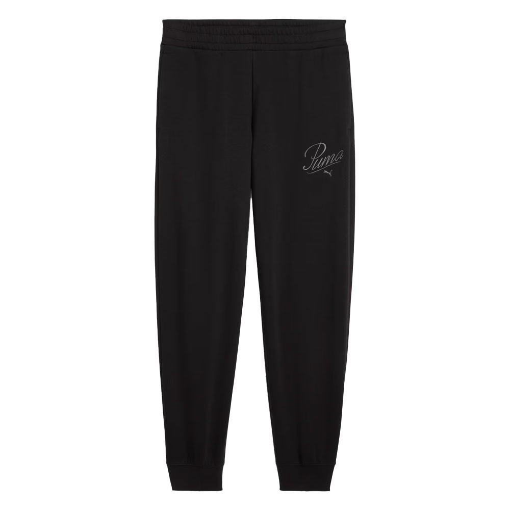 Image of Puma Pantaloni Con Polsino Logo Nero Donna XS068