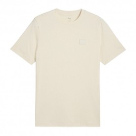 Puma T-Shirt Logo Piccolo Bianco Uomo