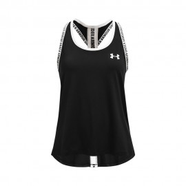 Under Armour Canottiera Knockout Nero Bambina