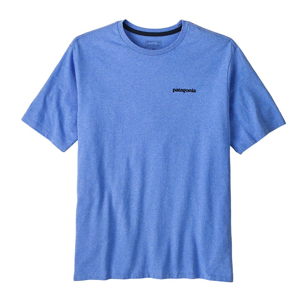 Image of Patagonia T-Shirt P-6 Logo Responsabili-Tee Abundant Blu Uomo M068